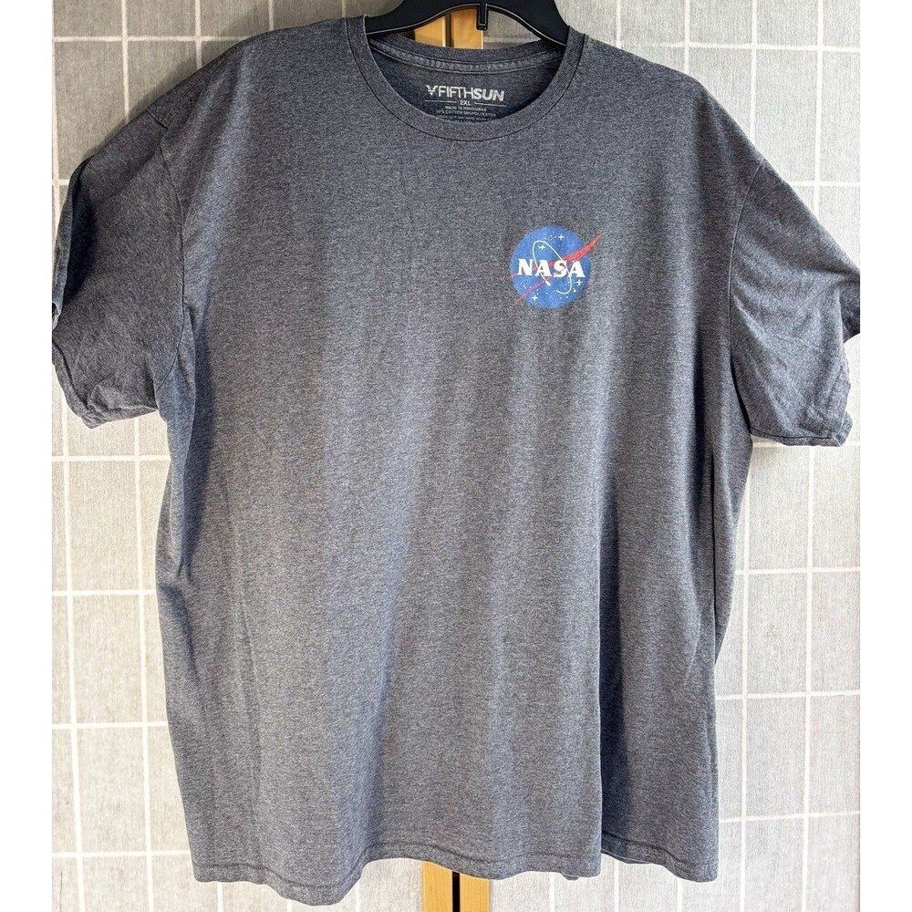 VFifth Sun NASA Gray T-Shirt Size 2XL